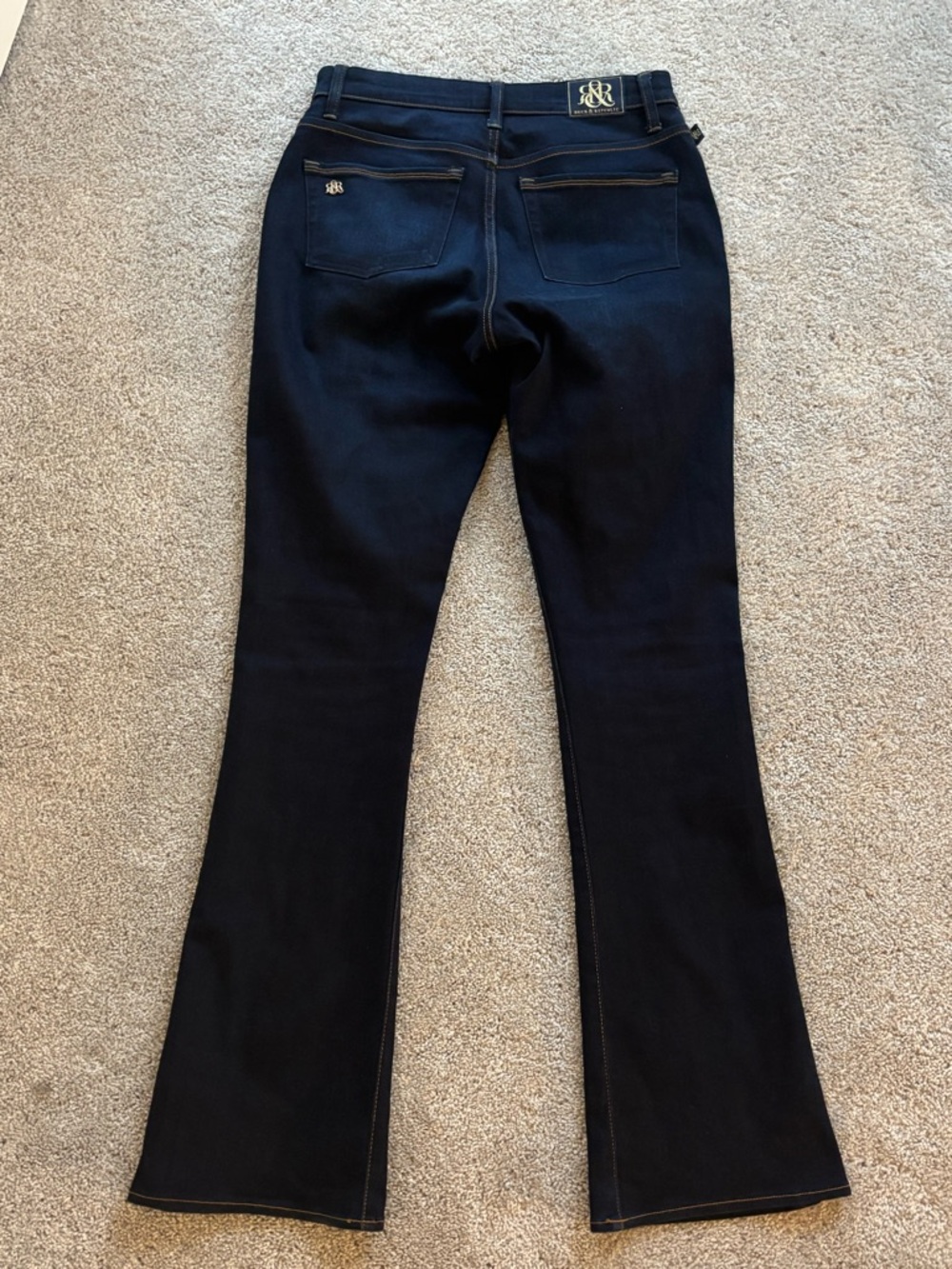 Rock & Republic Dark Blue Boot Cut Jeans - Picture 6 of 7